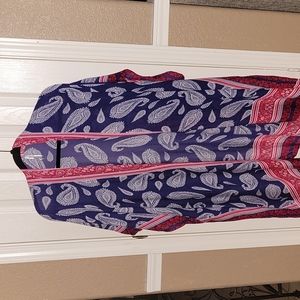 MODENA, COVER UP O/S WORN ONCE  LIKE NEW